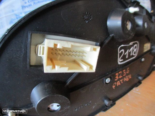 Quadrante 9665000080  555001310104 503001315302  PEUGEOT PARTNER 2 FASE 1 2008 1.6HDI 90CV 4P VERDE KM/H  DIGITAL - 3