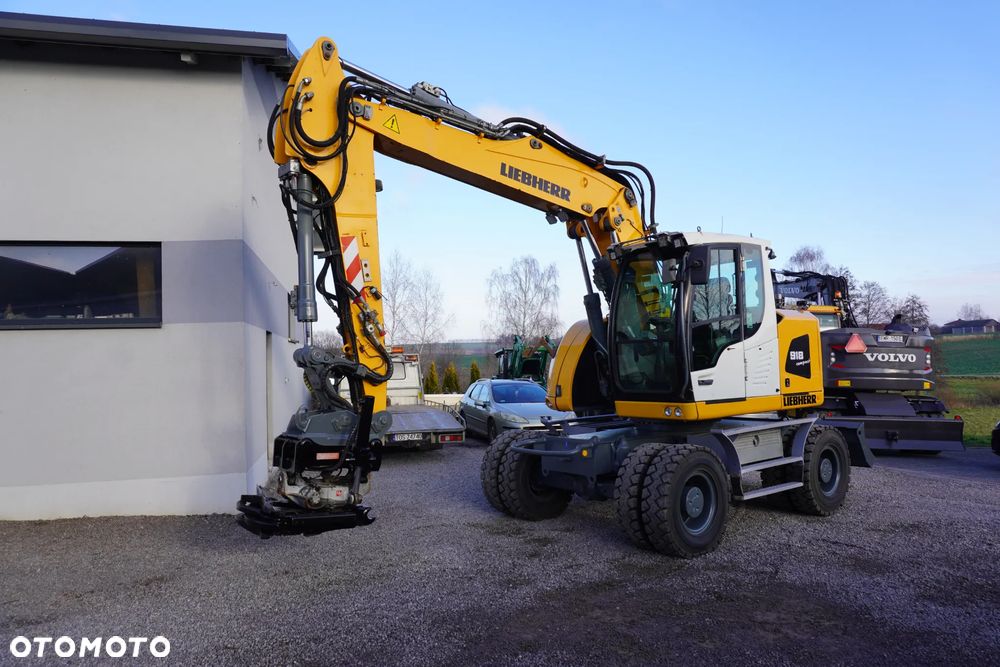 Liebherr 918 Compact  Rototilt + Szczypce Oilquick - 2