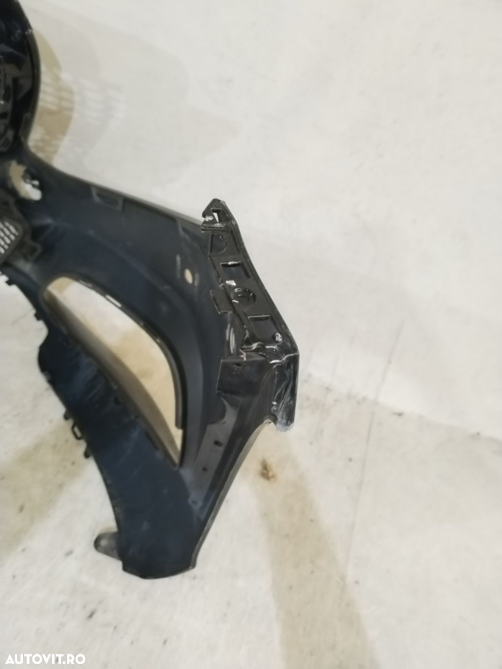 Bara fata Mercedes C-Class, W205, 2014, 2015, 2016, 2017, 2018, cod origine OE A2058800125, cu gauri pentru senzori de parcare (6). - 8