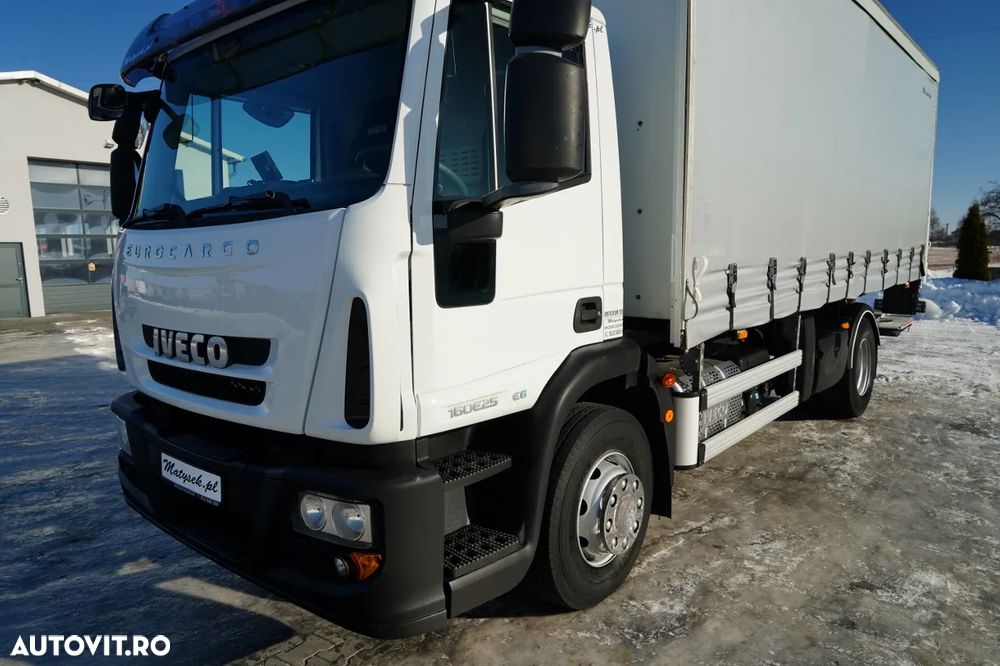 MAN EUROCARGO 160E25 E6 / CORTINĂ - 6 m / HAYON LATERAL / HAYON HIDRAULIC / AUTOMAT / - 11