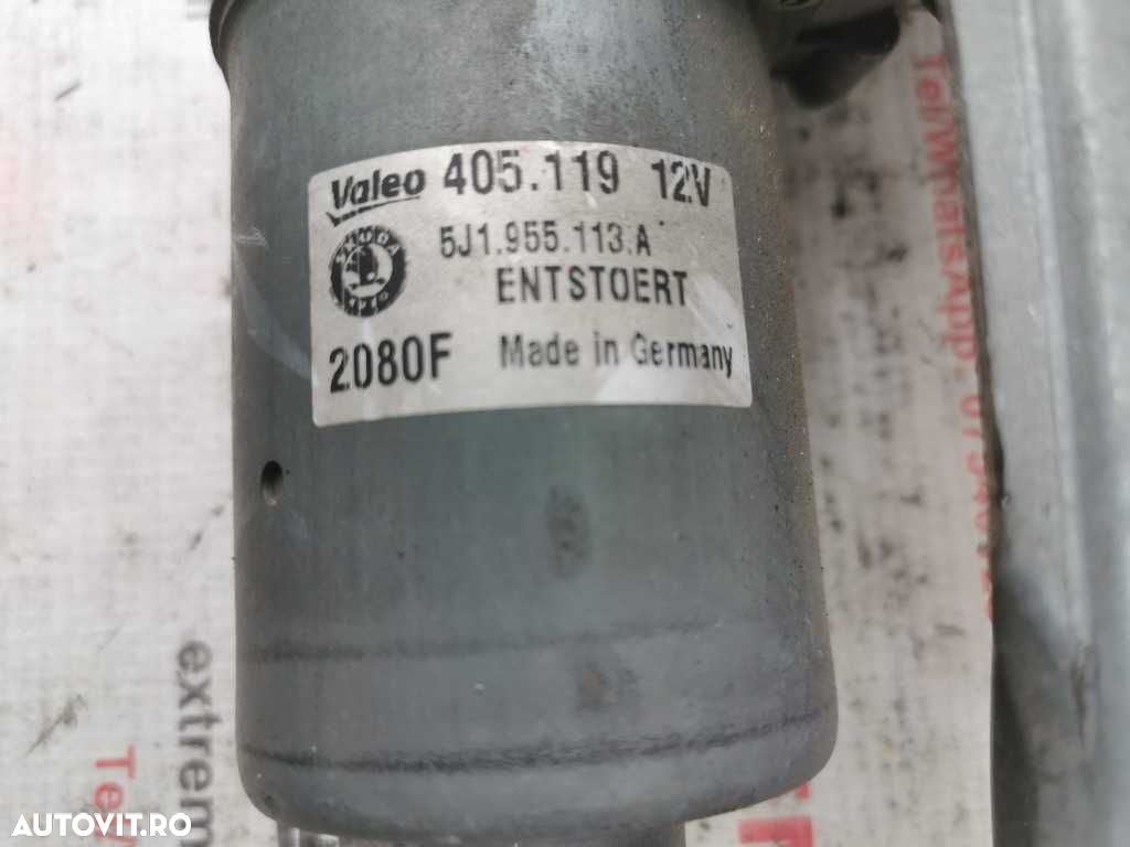 Ansamblu cu motoras 5J1.955.113.A Valeo 405.119 pentru Skoda Roomster - 2