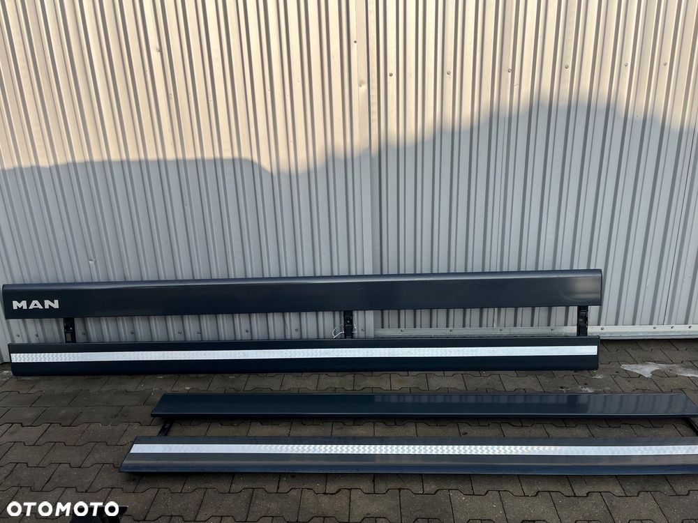 Osłona międzyosiowa MAN TGX TGS zabudowa boczna rowerówka - 2