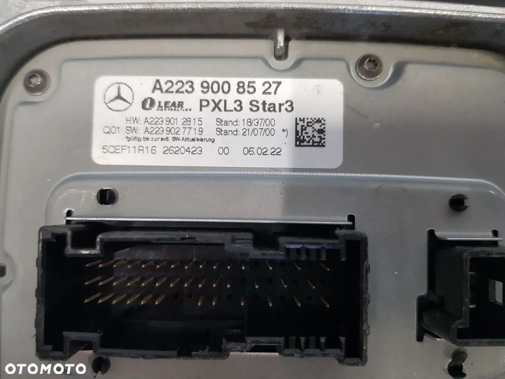 Przetwornica moduł lampy MERCEDES W223 S-KLASA A2239008527 - 2