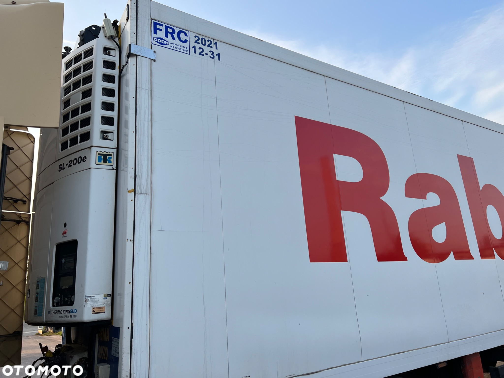 Agregat THERMOKING SL200e Drzwi Rama chłodni Krone-Schmitz Zbiornik Łapy Zderzak Kontener Paleciara -Osie Saf, Rama - 31