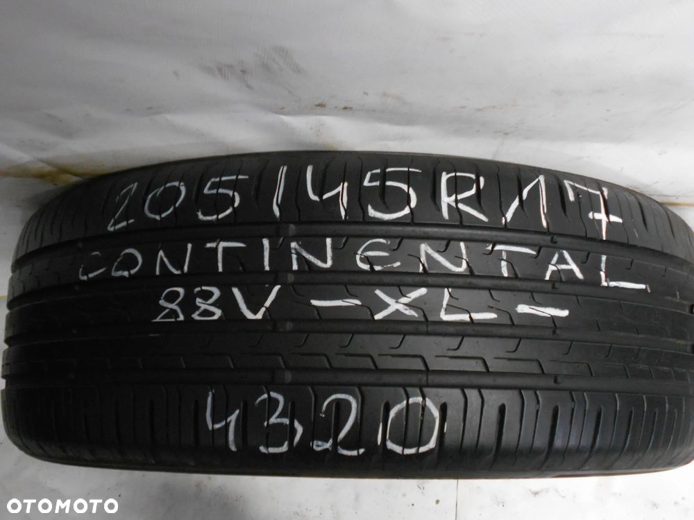 OPONA POJEDYNKA 205/45R17 CONTINENTAL ECO CONTACT 6 XL DOT 4320 7MM - 1