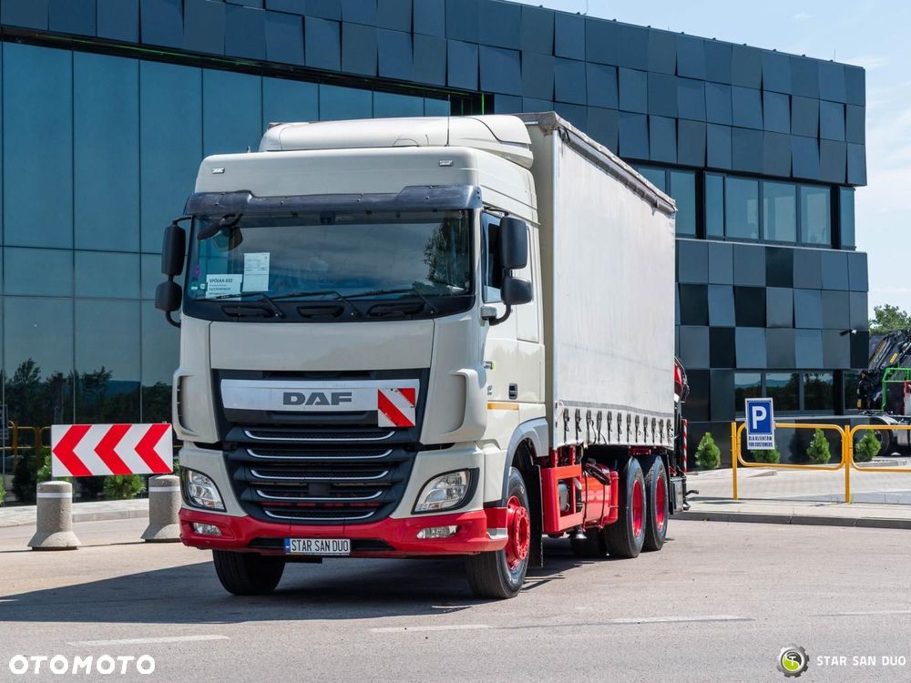 DAF XF 440 6x2 Fassi F365 FLY JIB HDS Żuraw Crane Kran Chwytak do Palet - 9
