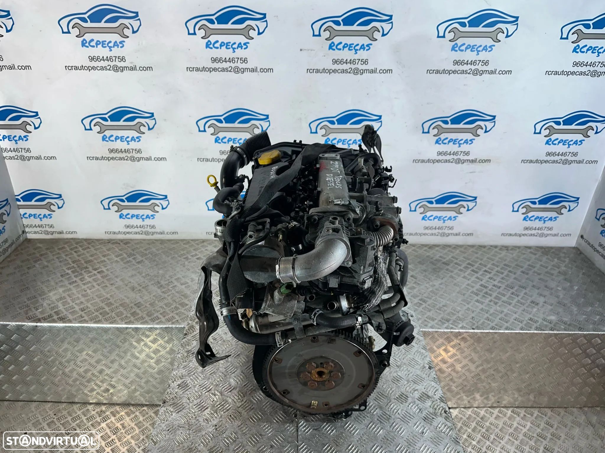 .Motor Completo GM Fiat Opel Saab Z19DT D207E 1.9 CDTi TiD 120cv 8v Bosch 2004 a 2010 - 1