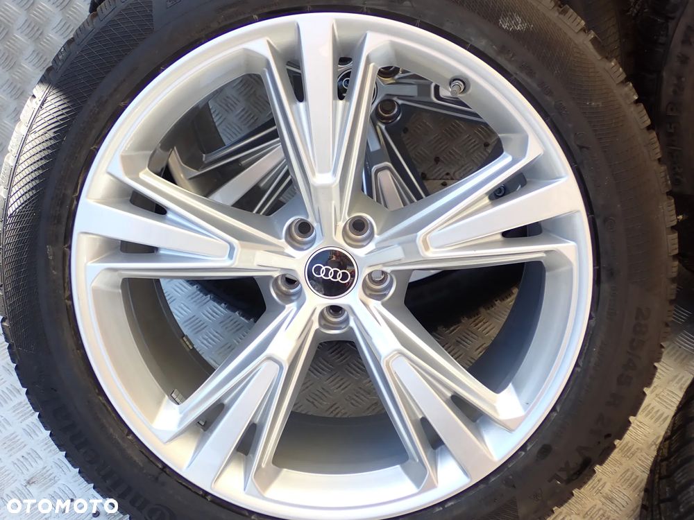 KOŁA FELGI ALUMINIOWE AUDI Q8  10JX21  ET 20 5X112  4M8601025H  Z OPONAMI ZIMA CONTINENTAL 285/45/21XL - 6