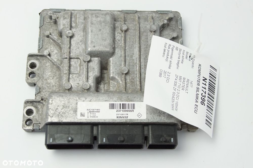 KOMPUTER SILNIKA ECU RENAULT MASTER III 237109955R - 1