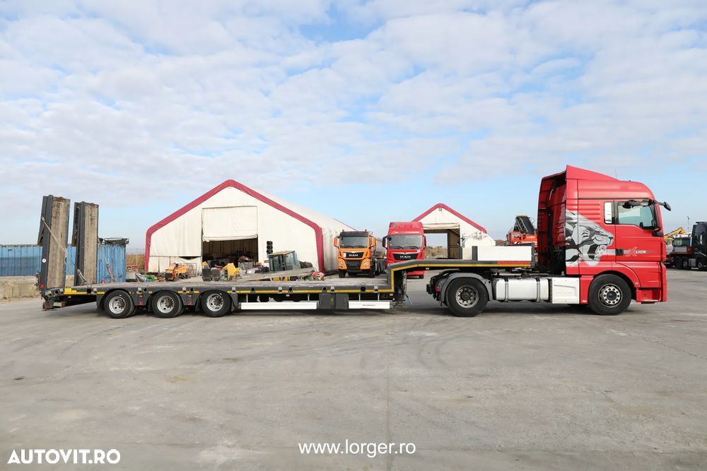 MAN TGX 18.500 4x2 LLS-U + Trailer Kässbohrer LB3E Lowbed - 6