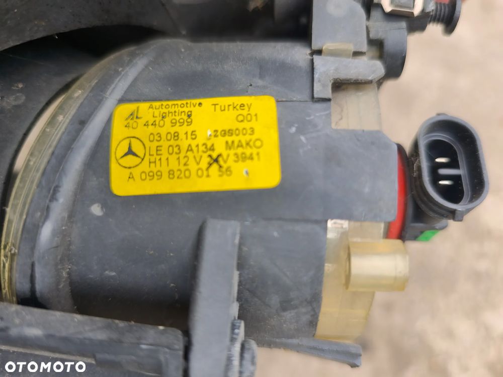 a1178850122 lampka halogen lewy Mercedes-Benz CLA w117 A0998200156 - 5