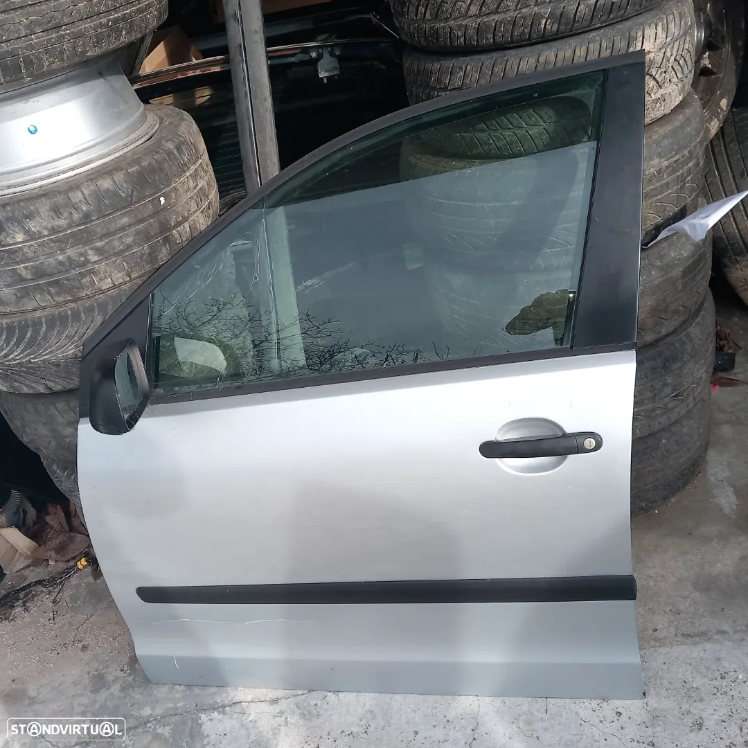 Portas completas lado passageiro vw polo 9n ano 2002 - 4