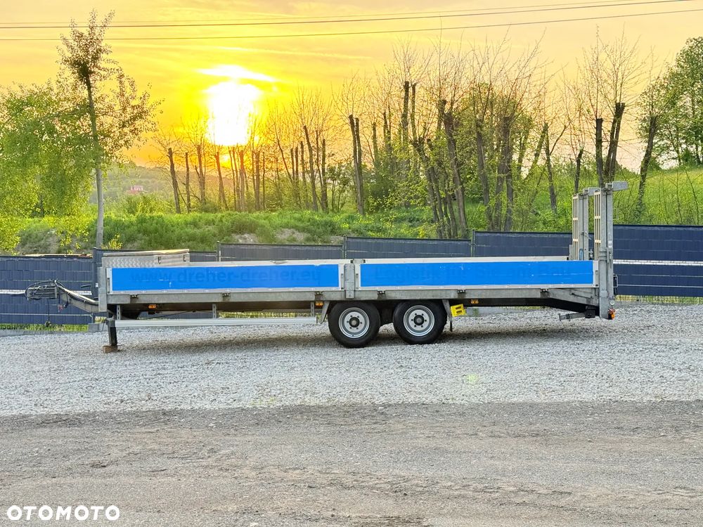 Humbaur * Przyczepa Tandem Humbaur * Niskopodwoziowa * 7.20 Długa * Najazdy * - 11