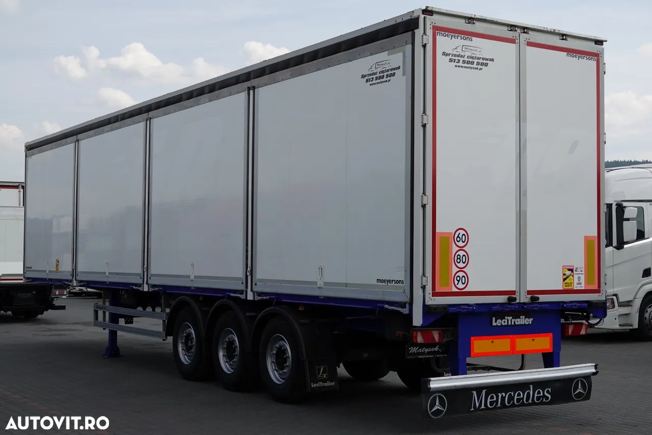 LeciTrailer CONTAINER / LOT / LATERALURI DESCHISE / PODEA RESISTENTĂ ȘI BAIE - 7