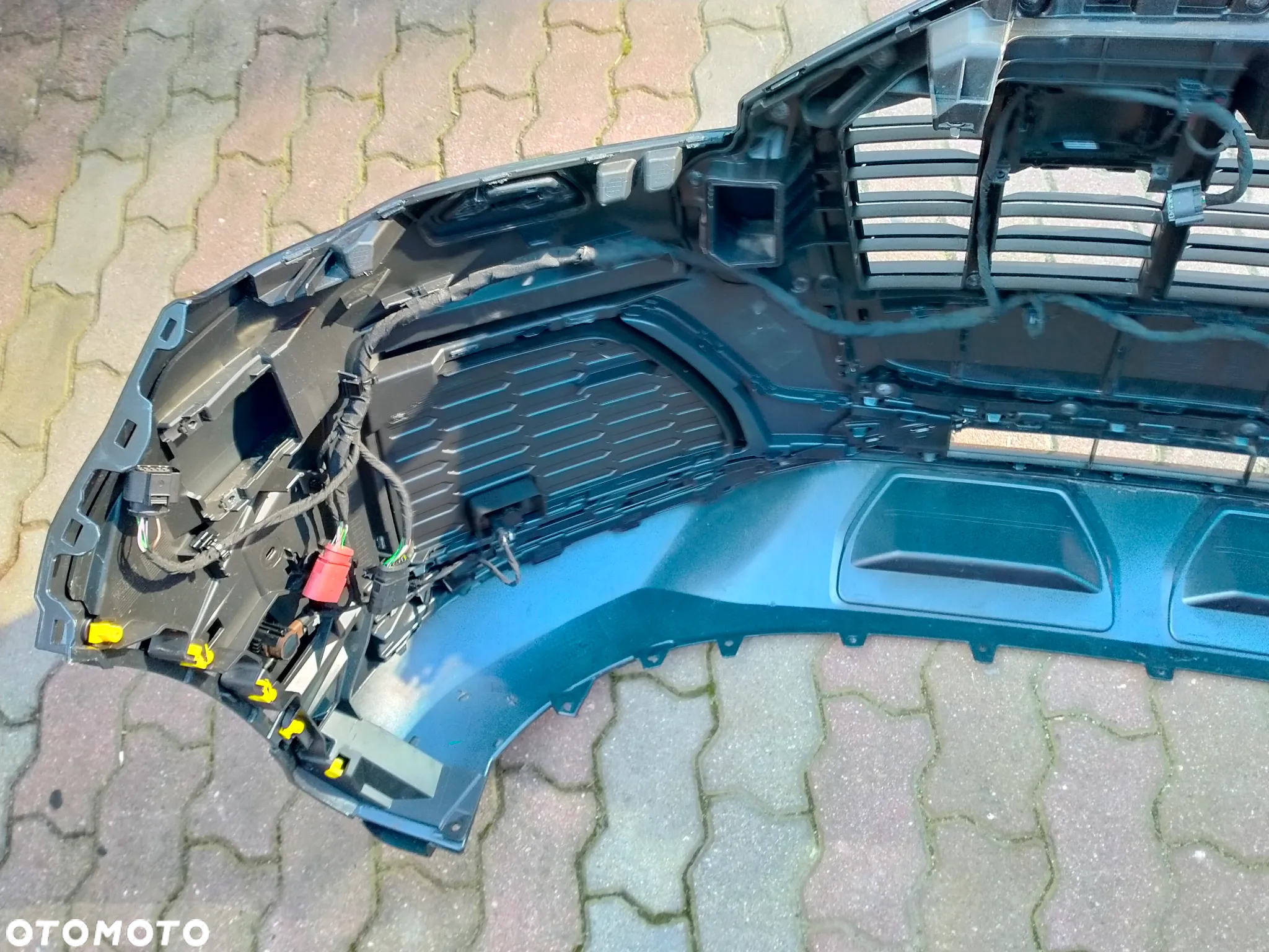 AUDI Q7 4M LIFT S-line / LZ7S / MASKA / ZDERZAK / LAMPA LAMPA / BŁOTNIK / PAS PRZEDNI PRZÓD KOMPLETNY / ORYGINAŁ - 30