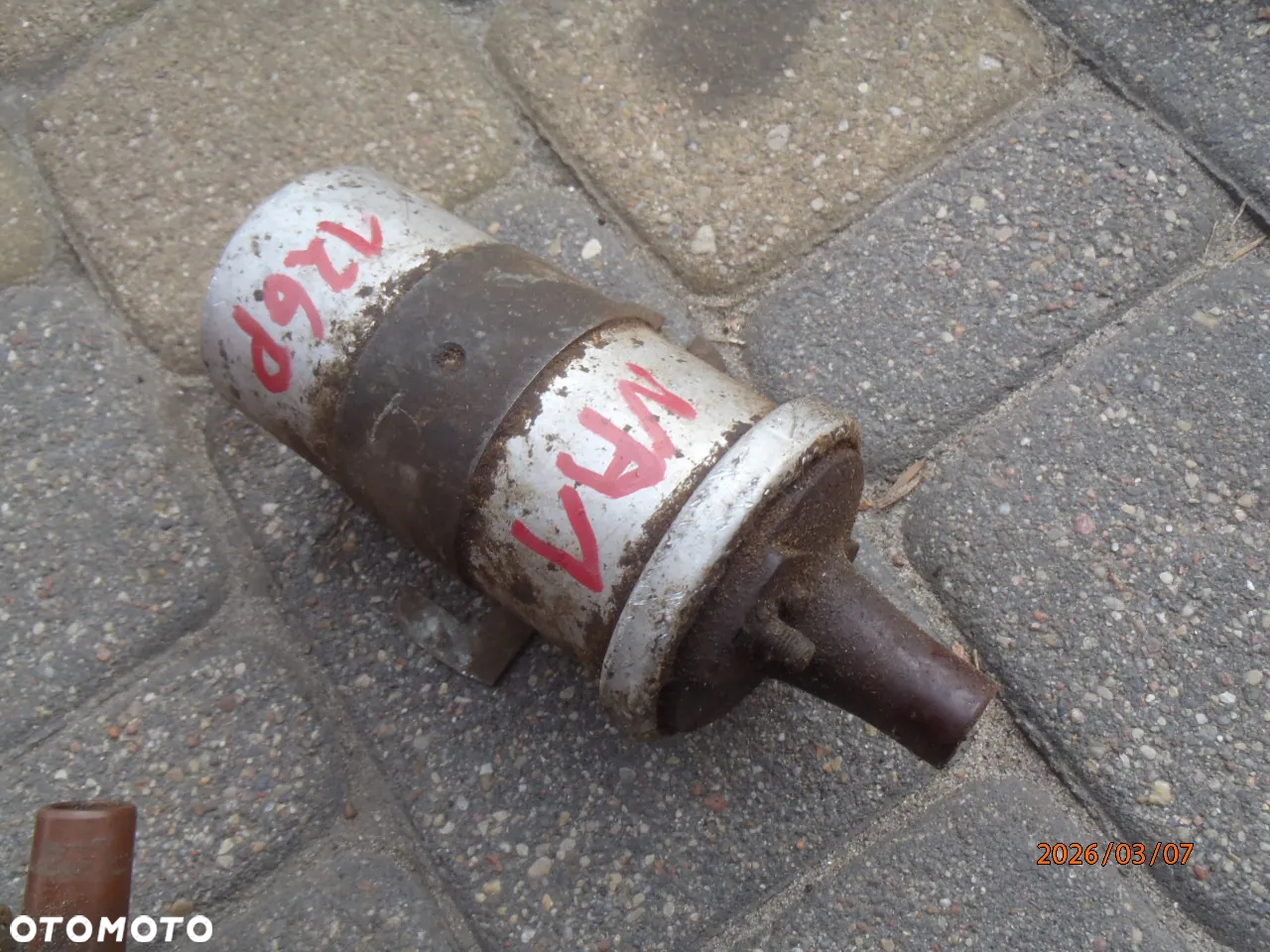 cewka dwubiegunowa jedno biegunowa aparat alternator fiat 126p maluch oryginał - 10