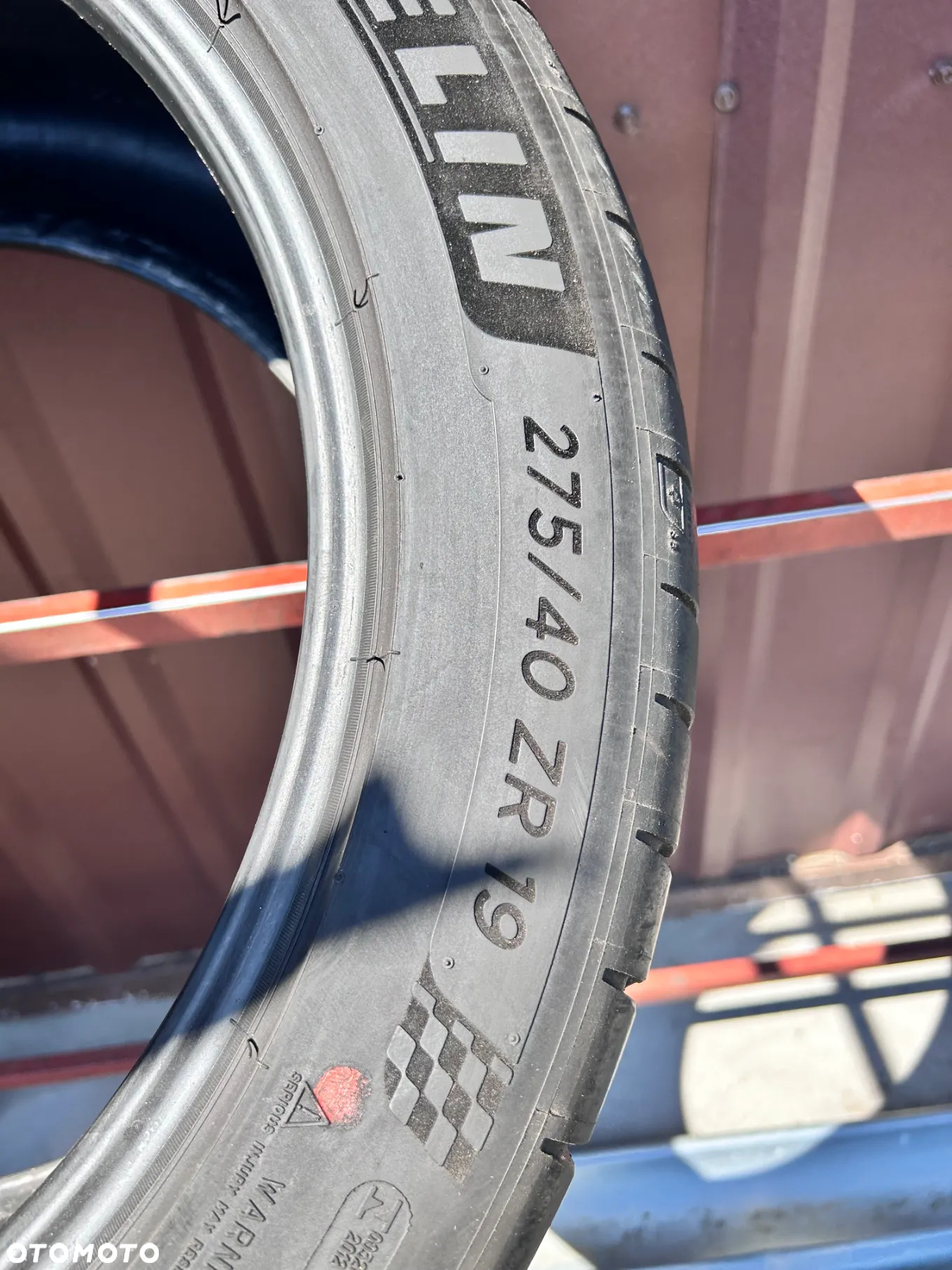 MICHELIN 2x 255/40/ zr 19  100Y  2x275/40/ ZR 19  105Y  XL - 7