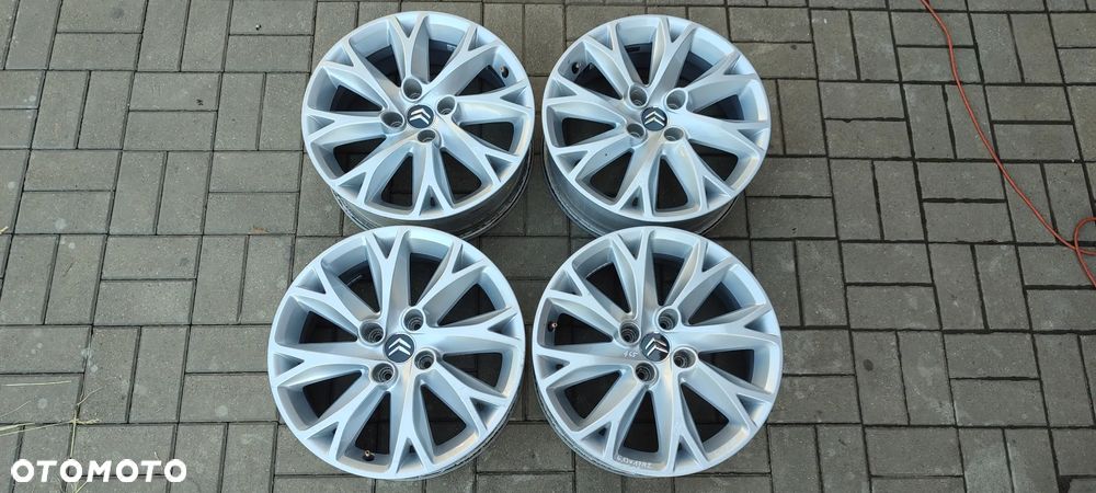 FELGI ALUMNIOWE 4x108 fi65 6.5Jx17 CALI ET 26 9684260580 CITROEN C4 C3 BERLINGO PEUGEOT KOMPLET 4 SZTUKI - 1