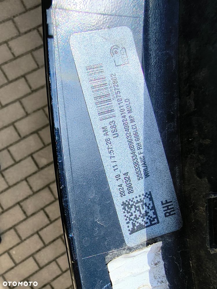listwa osŁona nadkole prawa bmw x6 g06 m pakiet - 2