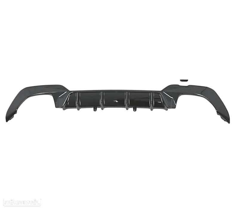 DIFUSOR BMW G20 G21 19- LOOK M PERFORMANCE COMPETITION PRETO BRILHANTE - 4