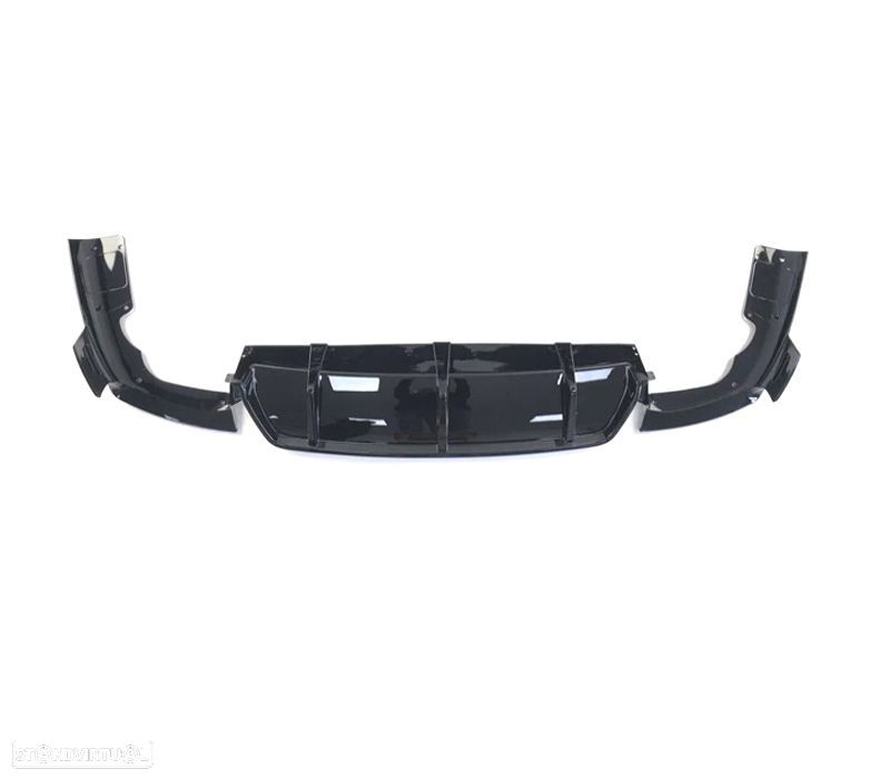 KIT CARROÇARIA BMW X6 G06 20-21 LOOK BLACK KNIGHT PRETO BRILHANTE - 6