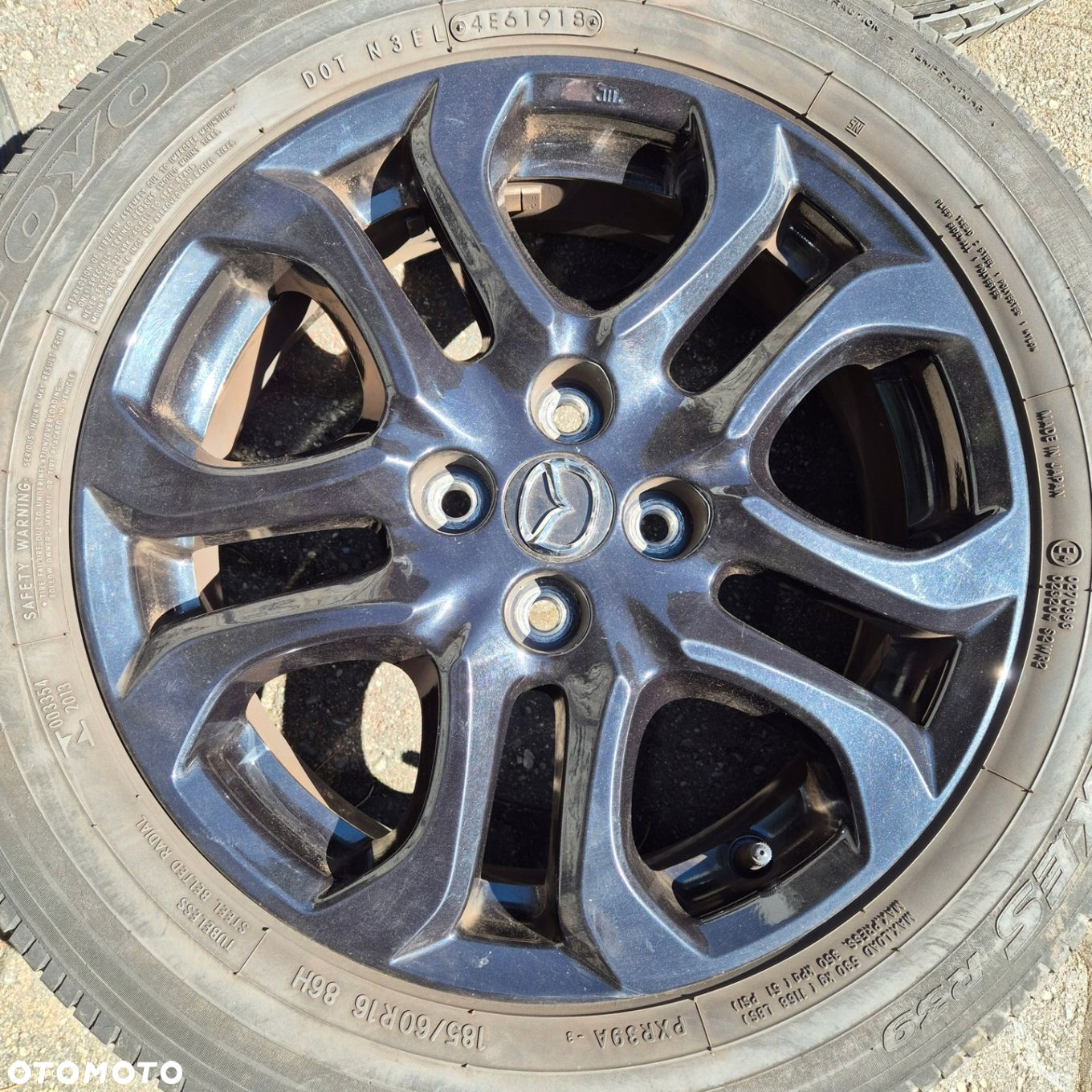 LATO KOŁA 16 ORYGINAŁ MAZDA 2 KIA RIO I20 SWIFIT PRIUS YARIS 185/60 R16 - 5