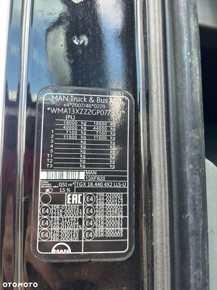 MAN TGX 18.440 - 6