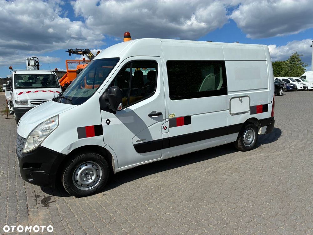 Renault Master 2011r. Brygadówka DUŻY WYBÓR 7 Osobowa Parktronic KIima L2H2 - 2