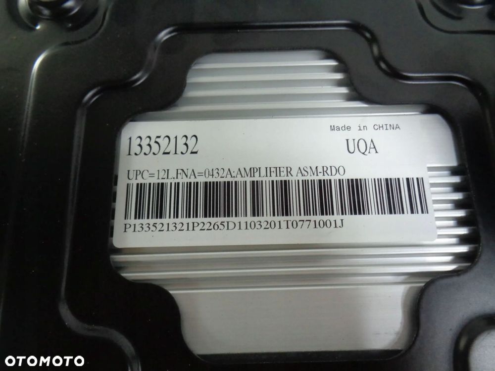 opel astra iv j insignia zafira c wzmacniacz 13352132 - 3