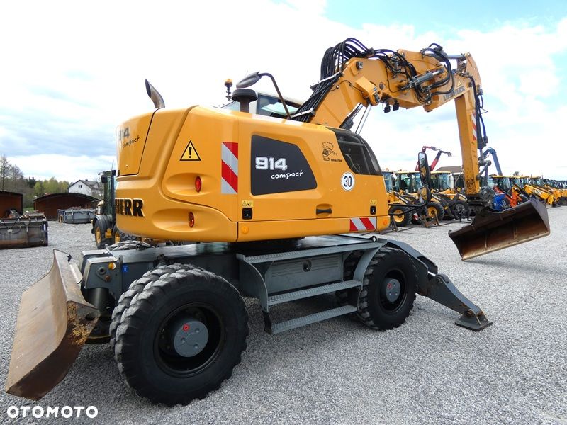Liebherr A914 Compact / Super Stan / SPEEDER / Łapy + Pług / - 8