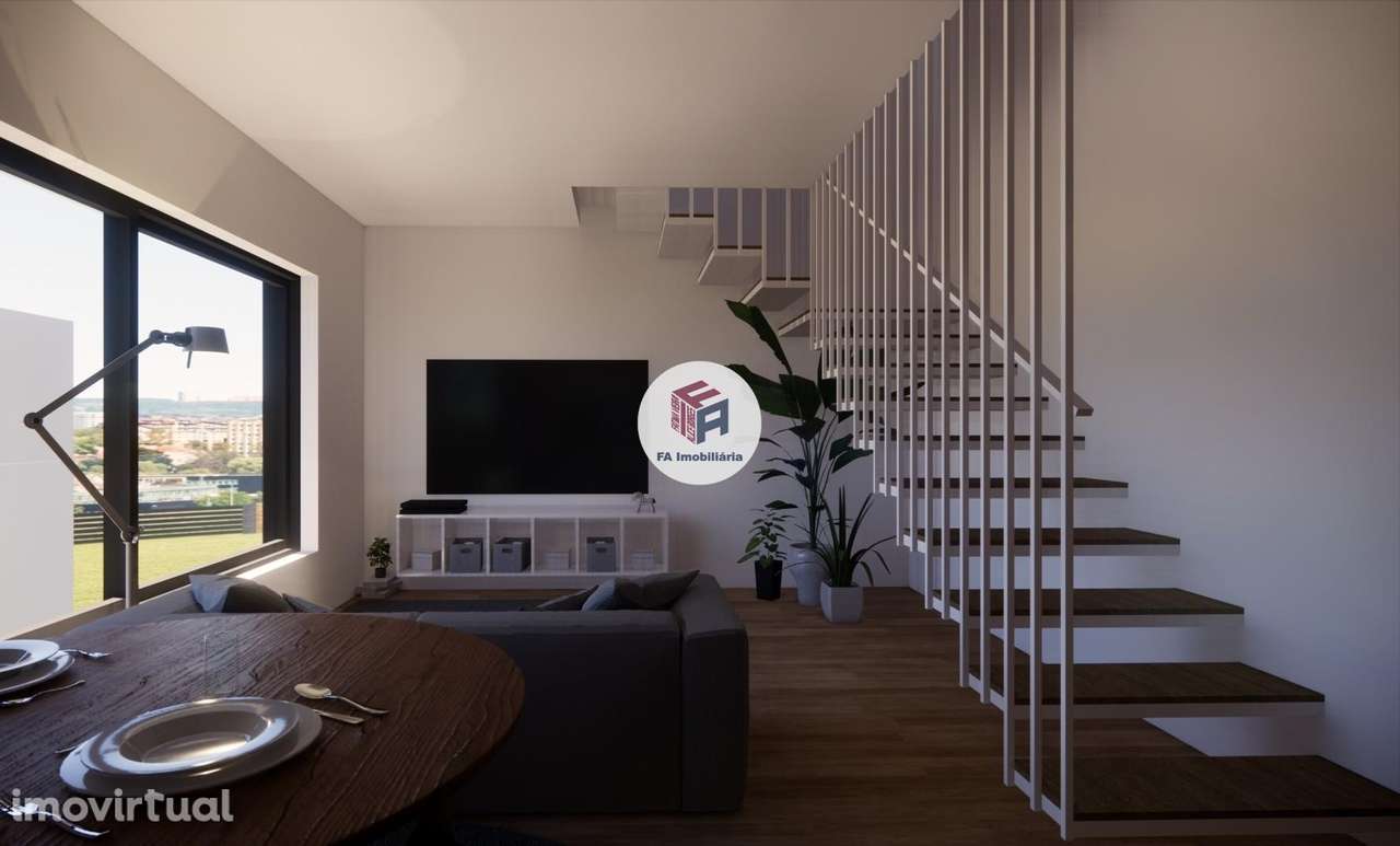T1 Duplex (nascente) - Centro Matosinhos - Grande imagem: 3/5