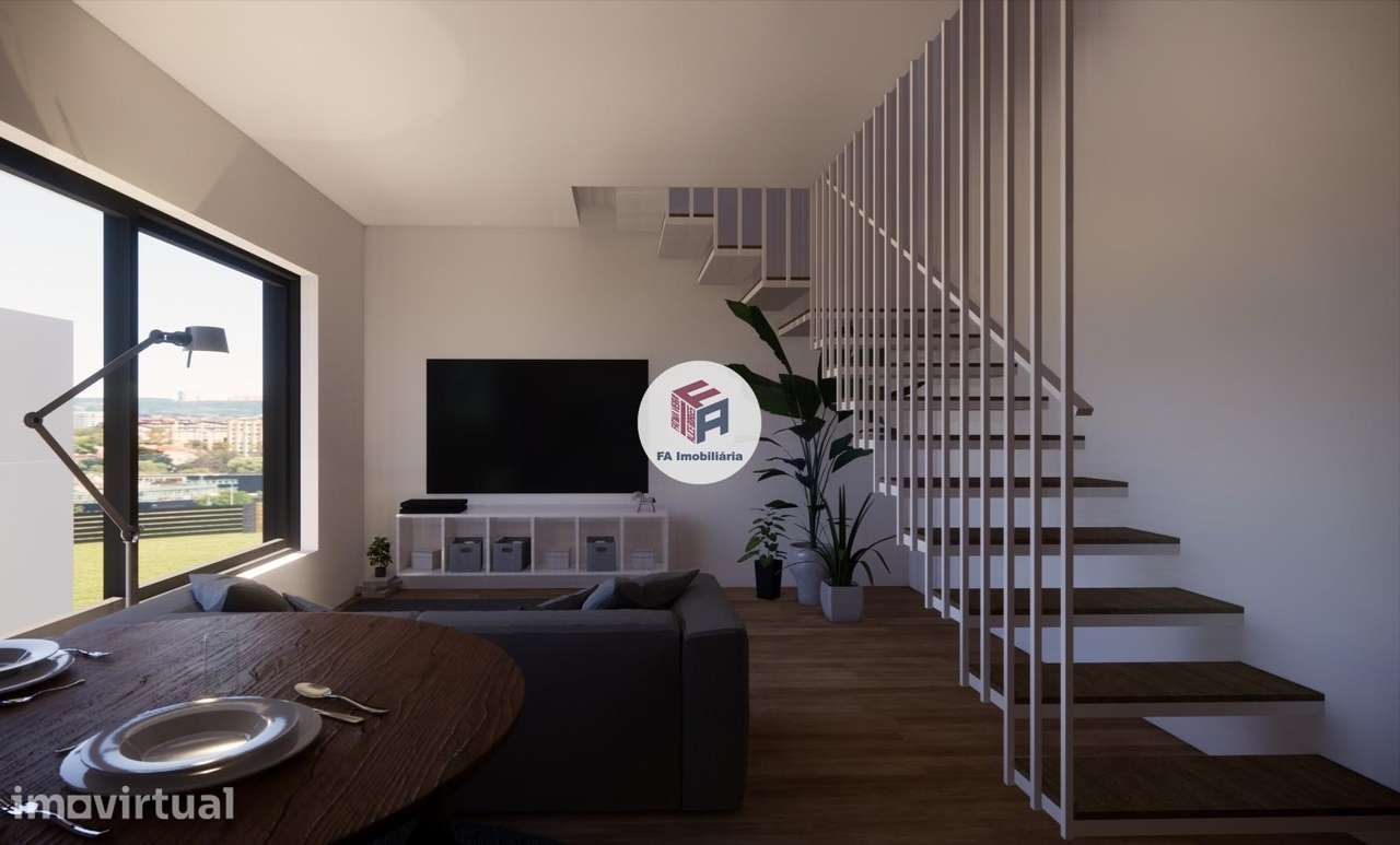 Apartamento T1 Duplex Centro Matosinhos - Grande imagem: 2/5