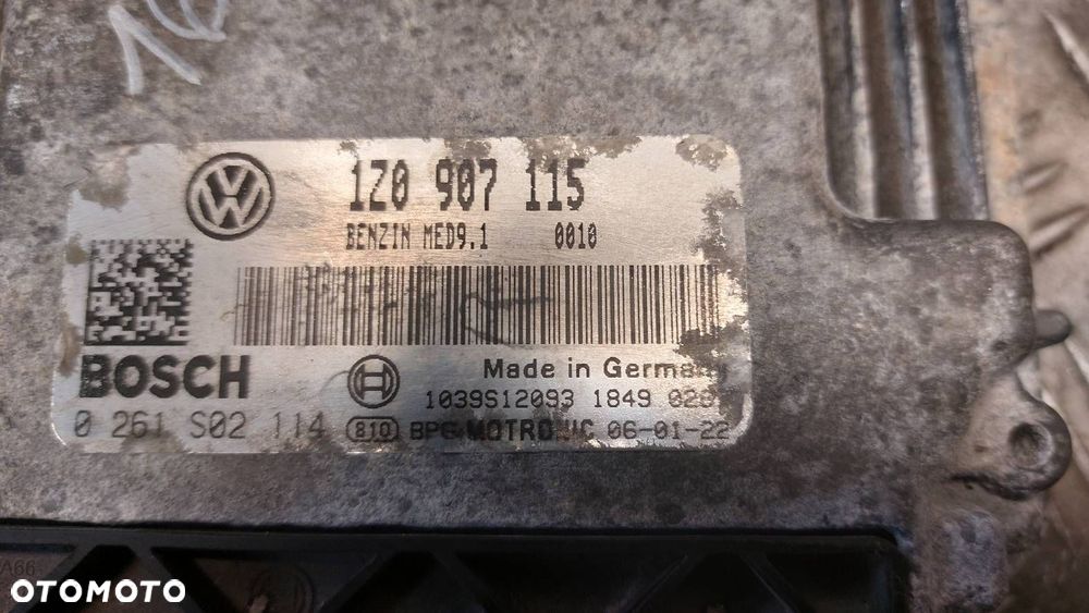 ZESTAW STARTOWY OCTAVIA II RS 2.0 TFSI 1Z0920841C - 4