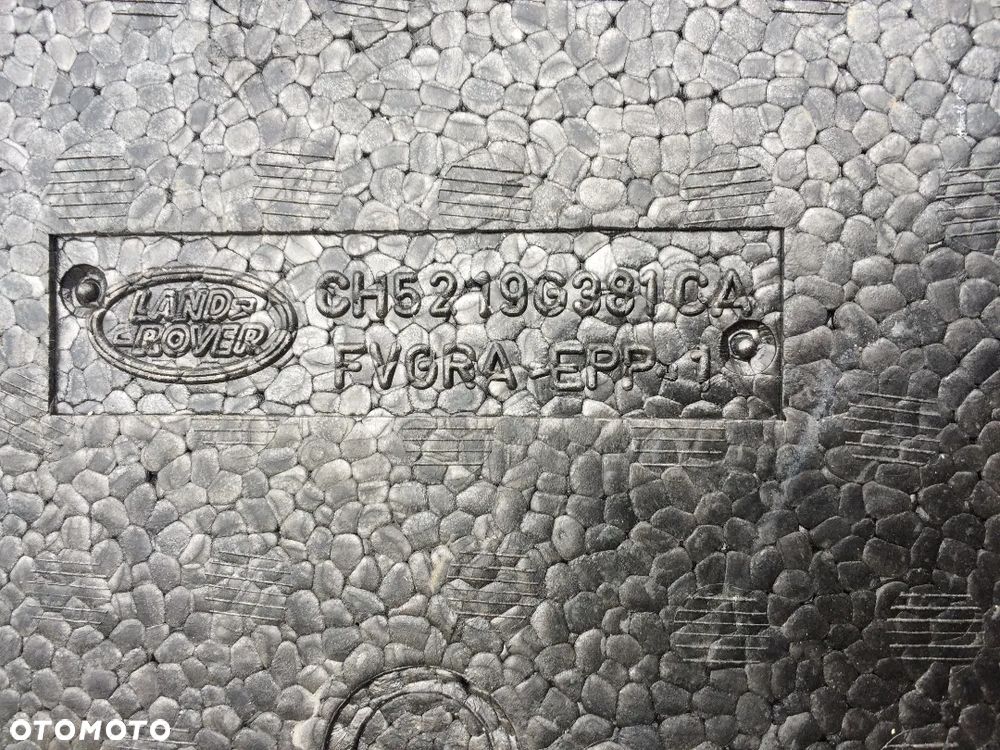 Styropian wkład bagażnika na lewarek i klucz CH52-19G381 Land Rover Freelander 2 II - 2