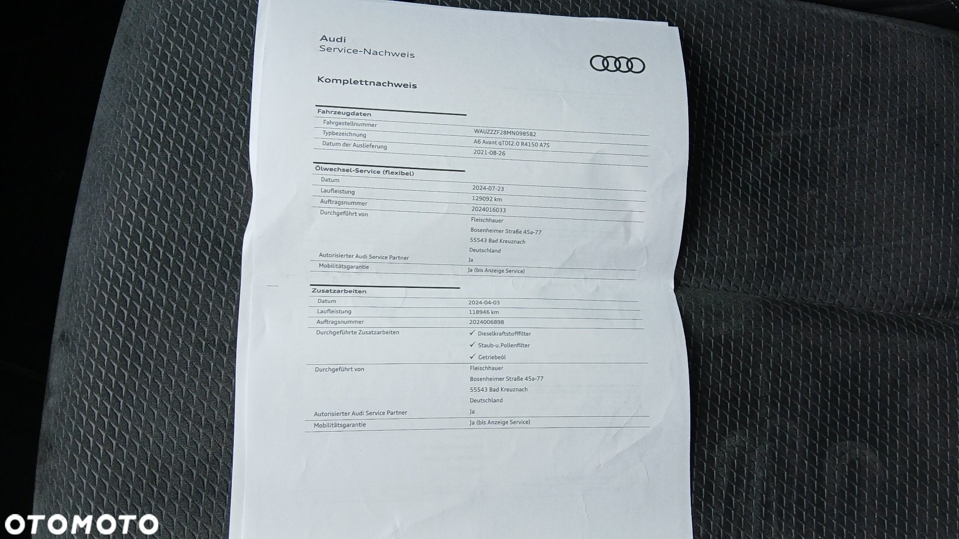 Audi A6 Avant 40 TDI quattro S tronic S line - 20