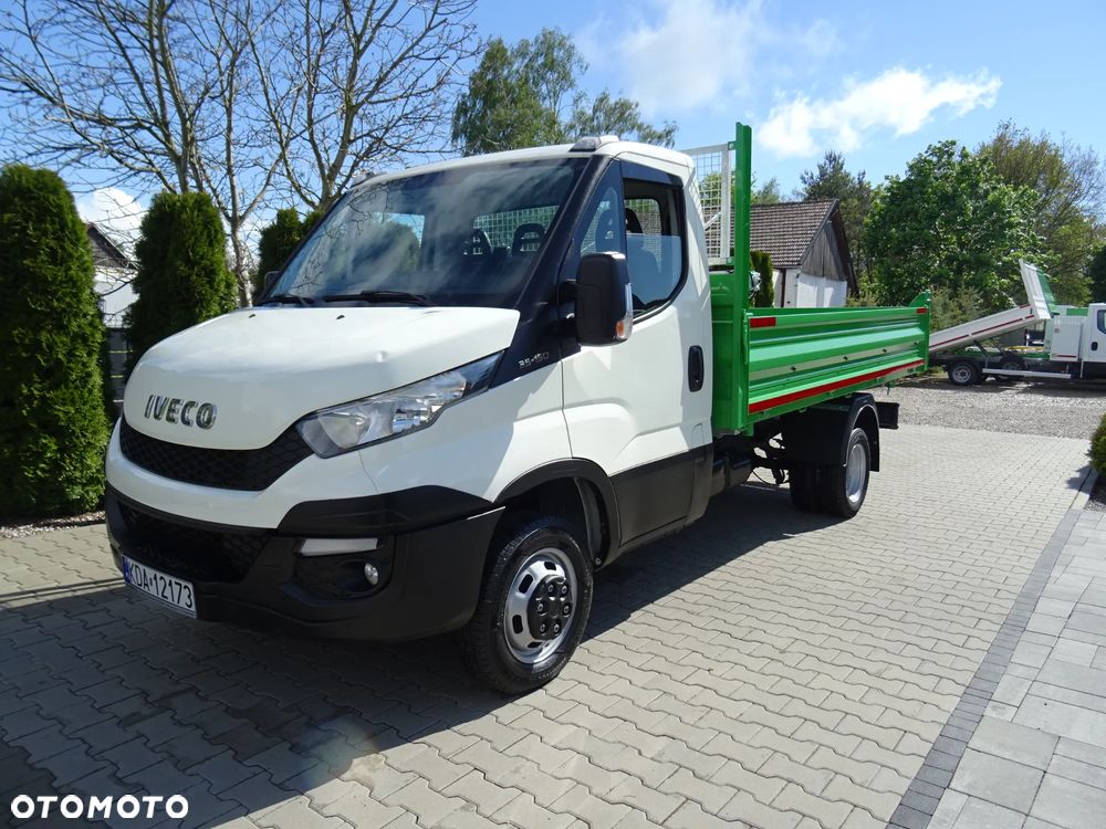 Iveco 35C15 Wywrotka 3- stronna 3,0 HPI KLIMA HAK Wzmocnione Resory Piękna - 15