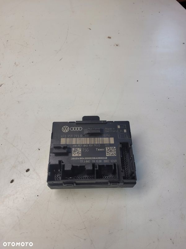 MODUŁ STEROWNIK DRZWI AUDI A6 C6 Q7 4L 4F0959793R - 1