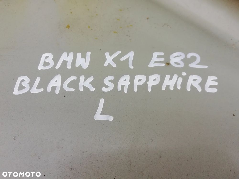 BŁOTNIK LEWY PRZÓD PRZEDNI BMW 1 E81 E82 E87 E88 Black SAPPHIRE - 7