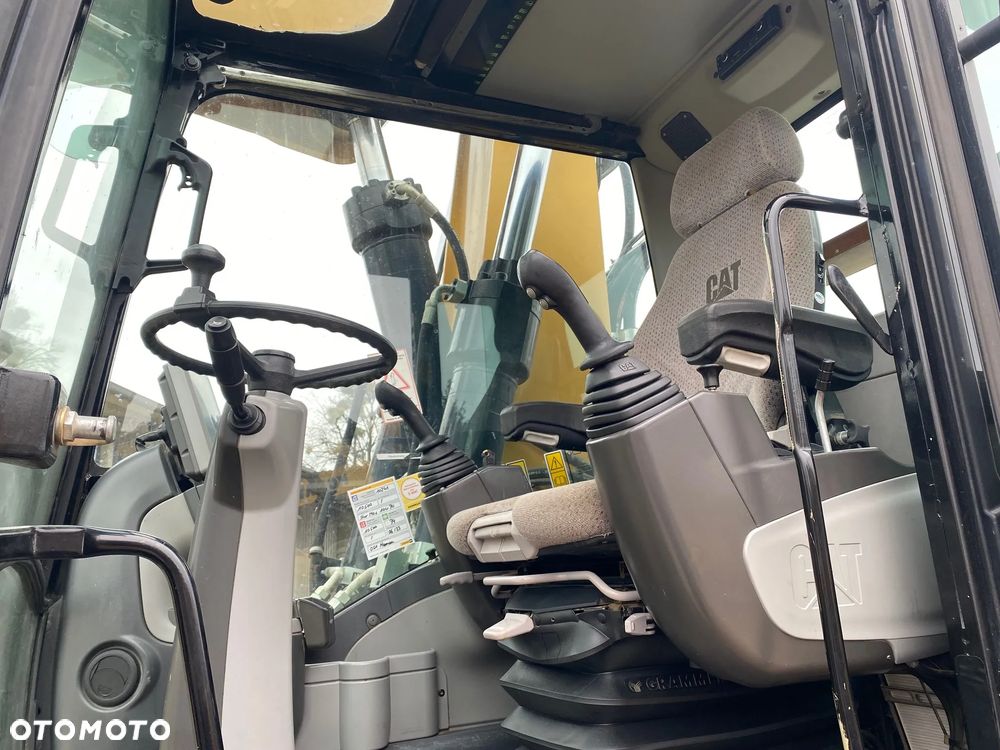 Caterpillar CAT M322D, 2014 ROK, PODPORY + PŁUG, Z NIEMIEC, SUPER STAN, - 12