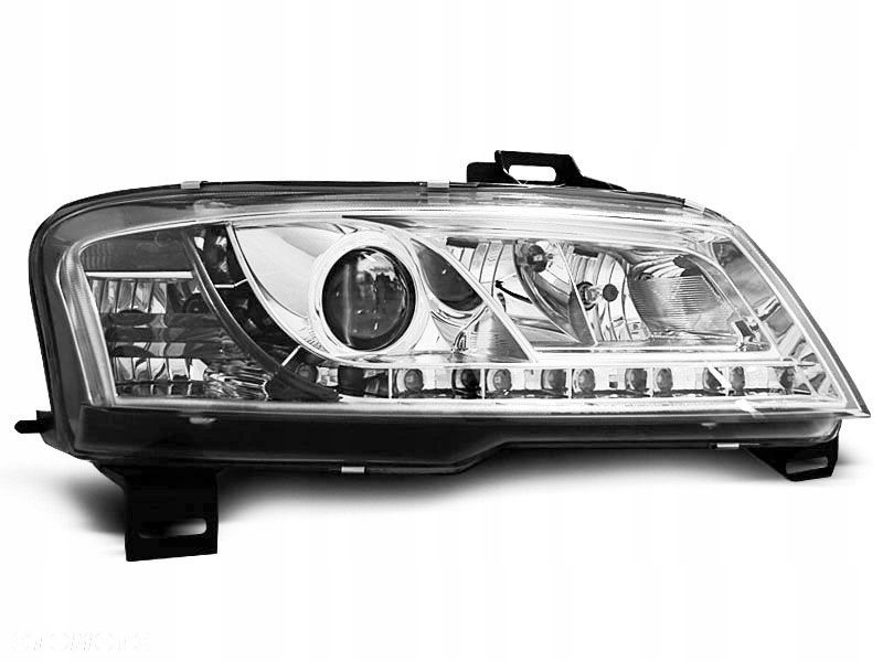LAMPY REFLEKTORY FIAT STILO 01-08 DAYLIGHT CHROME - 1