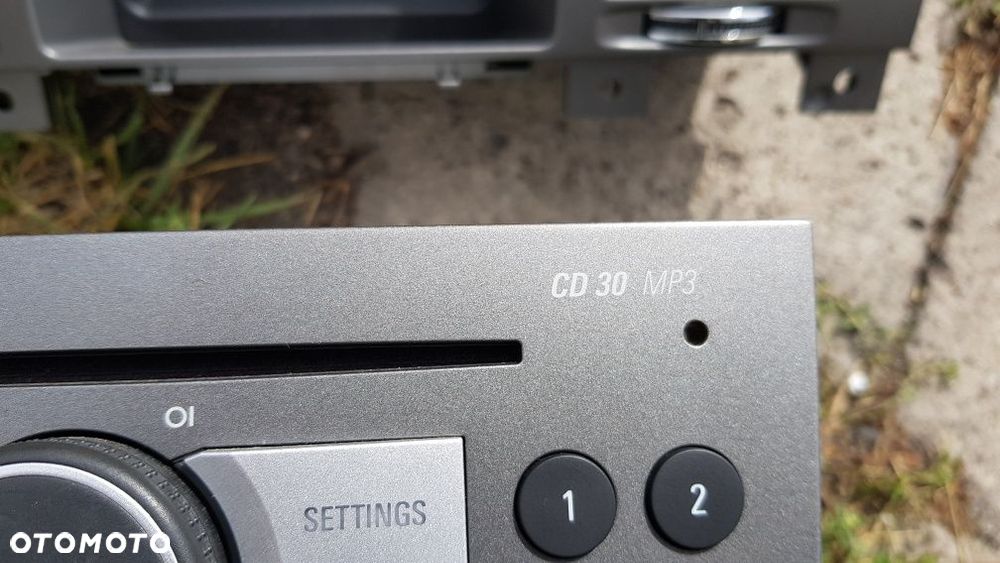 Radio wylogowane wyswietlacz komplet opel vectra c signum cd30 mp3 - 3