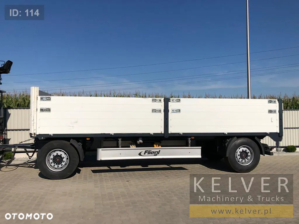 Fliegl ZPS 180 przyczepa budowlana