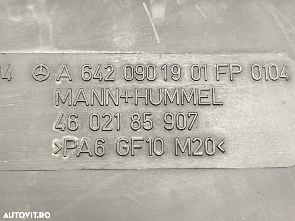 Carcasa filtru aer 3.0 cdi om642 A6420901901 Mercedes-Benz R-Class W2 - 3