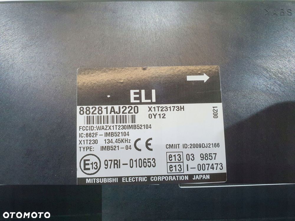 legacy outback v sterownik moduł bsi komfortu - 3