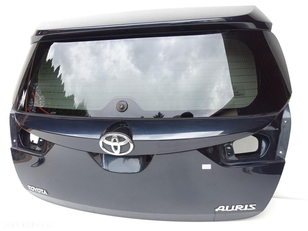 KLAPA TYŁ TYLNA BAGAŻNIKA + SZYBA LAKIER 1H2 TOYOTA AURIS II E18 HB 12-18r - 3