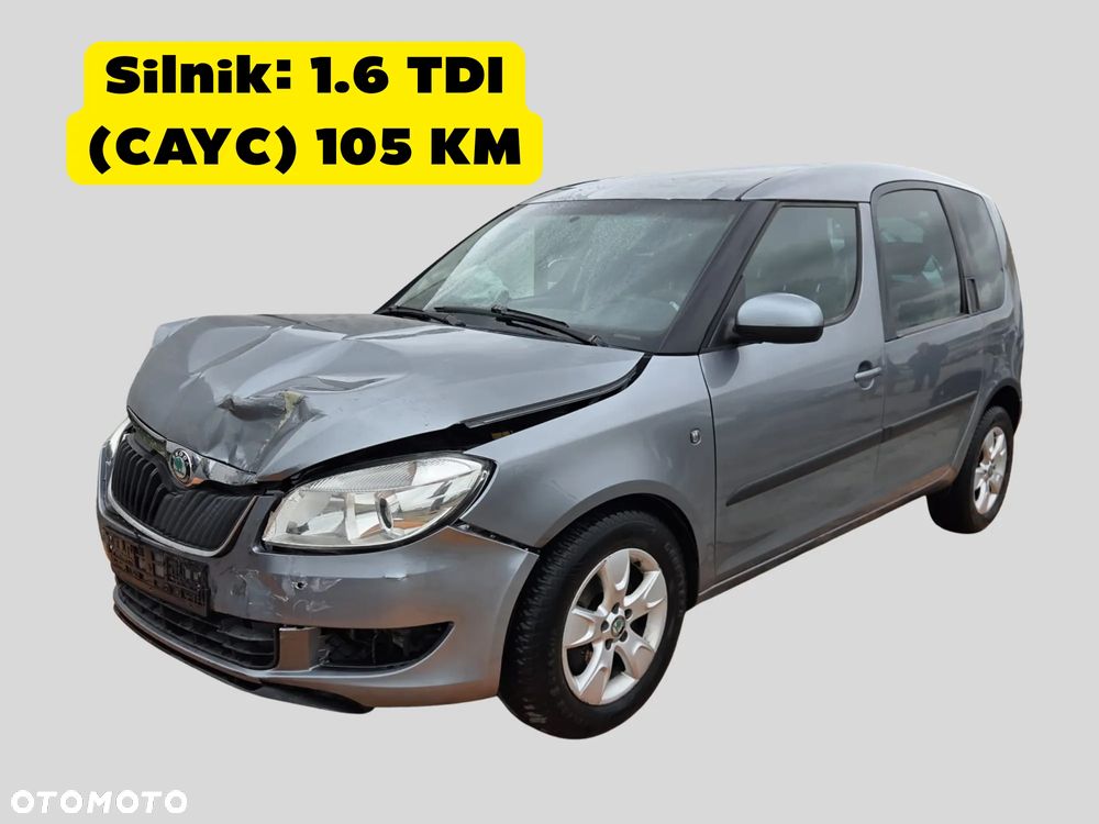 Skoda Roomster 2012 Silnik 1.6 TDI (CAYC) 105 KM (77 kW) LF8L Na części silnik, drzwi, klapa bagażnika, zderzak, lampa - 2