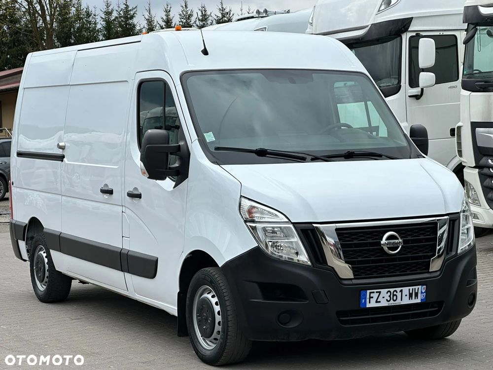 Nissan NV400/2.3 150KM/2021R/L2H2/BLASZAK/ZAMKI ANTYWŁAMANIOWE/HAK/CZUJNIKI PARKOWANIA/ŁAD: 1450KG/RENAULT MASTER - 1