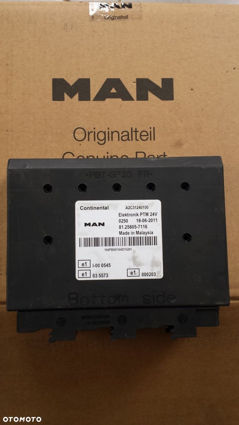 MAN TGX TGS STEROWNIK KOMPUTER PTM 81258057116 - 1