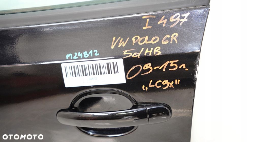 DRZWI LEWY PRZÓD VW POLO 6R 09-15R LC9X - 7