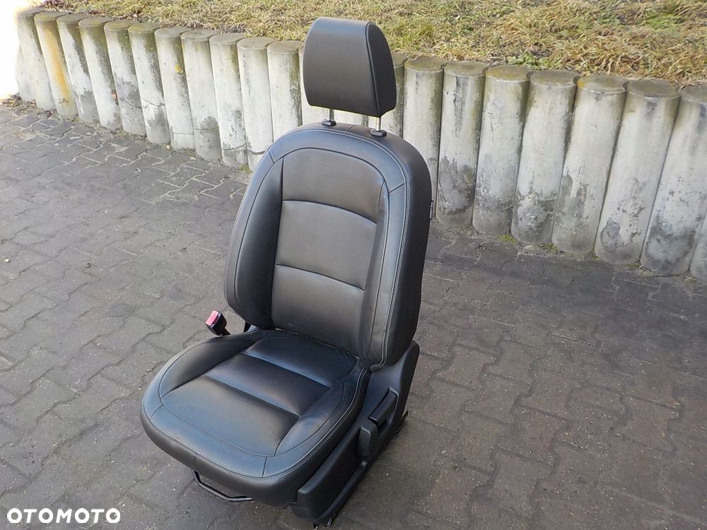 NISSAN QASHQAI J10 FOTEL KIEROWCY SKÓRZANY LEWY PRZÓD PRZEDNI SKÓRA - 1
